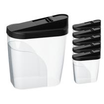 Kit 6 Farinheiras Açucareira Sabão Preta Vermelha - Uninjet Kit 6 Farinheiras Açucareira Sabão Preta Vermelha - Uninjet