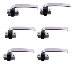 Kit 6 Fecho Nylon Suprema Fma70 Trava Fácil Segurança Janela