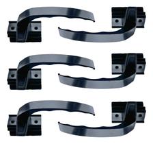 Kit 6 Fecho Nylon Suprema Fma70 Trava Fácil Segurança Janela