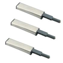 Kit 6 Fecho Toque Sobrepor Metálico Magnético Tip-On Gavetas