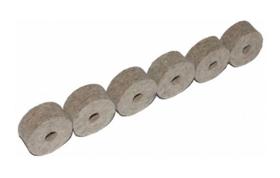 Kit 6 Feltros Para Estante De Pratos C Ibanez Feltro Bateria