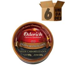 Kit 6 Figos Caramelizados Premium Oderich Lata Kit 6 Figos Caramelizados Premium Oderich Lata