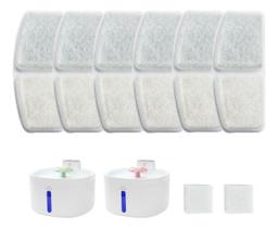 Kit 6 Filtros De Carvão Para Bebedouro Pet Inteligente Gato Animus Healthy Cat Kit 6 Filtros De Carvão Para Bebedouro Pet Inteligente Gato Animus Healthy Cat