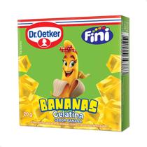 Kit 6 Fini Gelatinas Em Pó 20g - Beijos, Dentaduras e Bananas - 2 x 3
