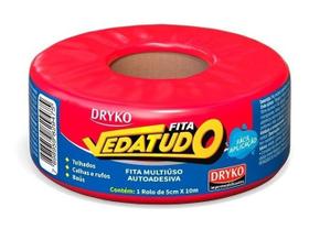 KIT 6 Fita Asfáltica Aluminio Auto Adesiva Vedatudo 5cmX10m