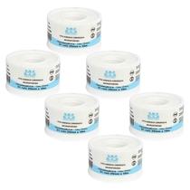 Kit 6 Fita Microporosa Branca 2,5m X 10m - Wiltex Kit 6 Fita Microporosa Branca 2,5m X 10m - Wiltex