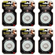 Kit 6 Fitas Dupla Face Fixa Forte Espuma 3m 12mm X 1.5m Kit 6 Fitas Dupla Face Fixa Forte Espuma 3m 12mm X 1.5m