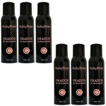 Kit 6 Fixador De Maquiagem Hb312 150Ml - Ruby Rose