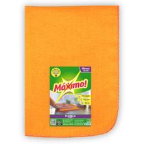 Kit 6 Flanela Laranja Máximo! 38cm X 56cm