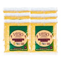 KIT 6 Flocão de Milho Orgânico 500g Mano Velho