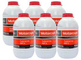 Kit 6 Fluido De Freio Dot 4 Original Motorcraft J2MJM6C65BA