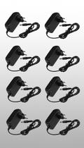 Kit 6 Fontes 12V 3A Bivolt Plug P4 para Fitas LED Kit 6 Fontes 12V 3A Bivolt Plug P4 para Fitas LED