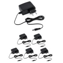 Kit 6 Fontes de Alimentação 12V 2A AC/DC EF 1202 Intelbras