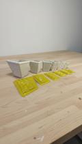 Kit 6 Formas ABS 1.8mm para Mini Vasos Decorativos