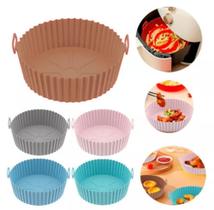 Kit 6 Formas Antiaderente Air Fryer Silicone Mircoondas Panela Forno Antiaderente Kit 6 Formas Antiaderente Air Fryer Silicone Mircoondas Panela Forno Antiaderente