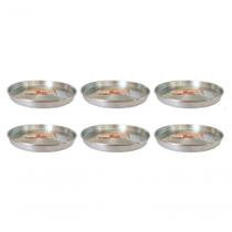 Kit 6 Formas De Pizza 26cm Alumínio Borda Reforçada Docesar