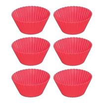 Kit 6 Formas para Cupcake 7x3cm