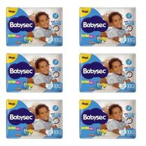 KIT 6 Fraldas BabySec Ultra Mega Tamanho XXG 28 Unidades KIT 6 Fraldas BabySec Ultra Mega Tamanho XXG 28 Unidades