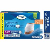 KIT 6 FRALDAS GERIATRICA TENA PANTS DERMACARE G/EG 16 un