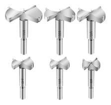 Kit 6 Fresas Brocas Forstner 30 35 40 45 50 60 Mm Madeira Kit 6 Fresas Brocas Forstner 30 35 40 45 50 60 Mm Madeira