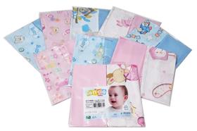 Kit 6 Fronhas 100% Algodão Berço 28x40cm Travesseiro Bebê