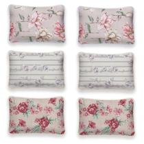 Kit 6 Fronhas Adulto 50Cm X 70Cm Em Malha Estampada Feminino Kit 6 Fronhas Adulto 50Cm X 70Cm Em Malha Estampada Feminino