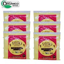 KIT 6 Fubá de Milho Orgânico 500g Mano Velho KIT 6 Fubá de Milho Orgânico 500g Mano Velho
