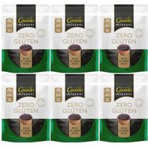 Kit 6 fusilli integral premium fonte de proteina fibras naturais sem gluten 300g casarão