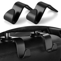 Kit 6 Gancho Cabide Pendurar Bolsa Roupa Assento De Carro