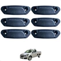 Kit 6 ganchos caçamba chevrolet gm montana 2013 a 2017 Kit 6 ganchos caçamba chevrolet gm montana 2013 a 2017