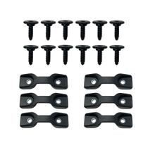 Kit 6 Ganchos Da Caçamba + 12 Parafusos M5 Fiat Strada Toro