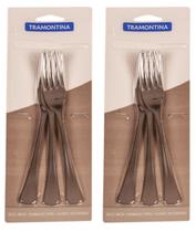 Kit 6 garfos de Mesa Tramontina Havana Aço Inox