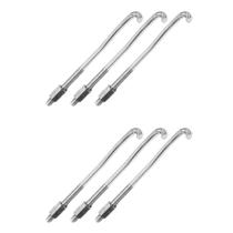 Kit 6 Garra Afinação Bongo Timbal Percussão 12Cm + Porca