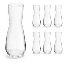 Kit 6 Garrafa Decanter Ensemble Crisal 740 Ml Jarra Suqueira