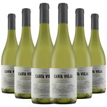 Kit 6 Garrafas Carta Vieja Chardonnay Kit 6 Garrafas Carta Vieja Chardonnay