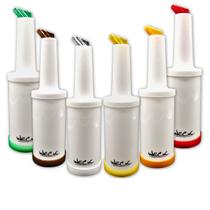 Kit 6 Garrafas de 1 Litro para Barman e Drinks Kit 6 Garrafas de 1 Litro para Barman e Drinks