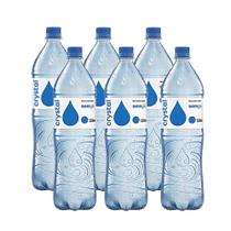 Kit 6 Garrafas de Água sem Gás Crystal 1.5 Litros