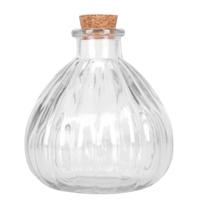 Kit 6 Garrafas de Vidro Com Rolha 250ml Kit 6 Garrafas de Vidro Com Rolha 250ml