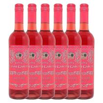 Kit 6 Garrafas Vinho Português Casal Garcia Assemblage Rosé