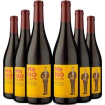 Kit 6 Garrafas Vinho Tinto Albert Bichot Mr No Sulfite Beaujolais Villages 750ml
