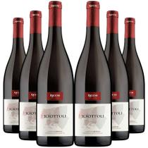 Kit 6 Garrafas Vinho Tinto Iciottoli Garda Cabernet 750ml