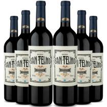 Kit 6 Garrafas Vinho Tinto San Telmo Cabernet Sauvignon 750ml