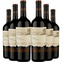 Kit 6 Garrafas Vinho Tinto Ventisquero Reserva Carmenere 750ml Kit 6 Garrafas Vinho Tinto Ventisquero Reserva Carmenere 750ml