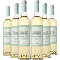 Kit 6 Garrafas Vinho Verde Bons Ventos Branco 750ml