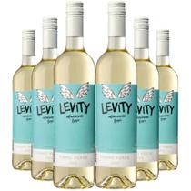 Kit 6 Garrafas Vinho Verde Levity Branco 750ml