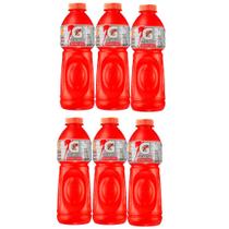 Kit 6 Gatorade Morango e Maracujá 500ml