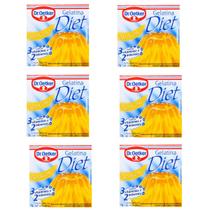 Kit 6 Gelatina Diet 12g Sabores Dr. Oetker Kit 6 Gelatina Diet 12g Sabores Dr. Oetker