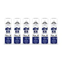 Kit 6 Gelo Spray Alivi Ice 280ml Esportivo Massagem Dor Musc Kit 6 Gelo Spray Alivi Ice 280ml Esportivo Massagem Dor Musc