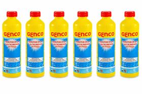 Kit 6 Genco Redutor Ph Menos Líquido 1L Ácido líquido para baixar o pH e a alcalinidade total Kit 6 Genco Redutor Ph Menos Líquido 1L Ácido líquido para baixar o pH e a alcalinidade total
