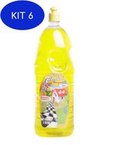 Kit 6 Genial Pet Eliminador Odores Citrus 2l